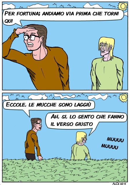 Alario e Cenedo - La mandria ed il gregge - Tavola n. 11
