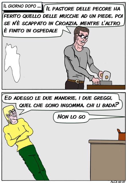 Alario e Cenedo - La mandria ed il gregge - Tavola n. 27