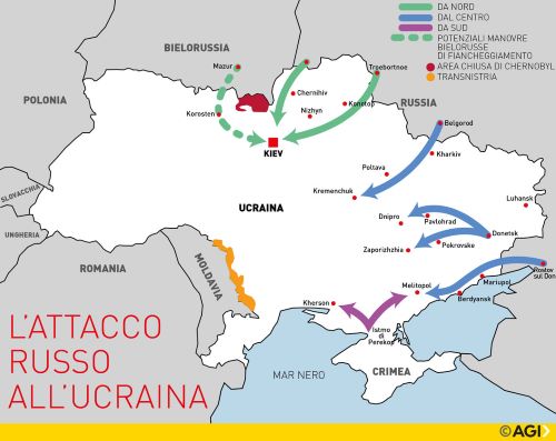 Nuova offensiva russa