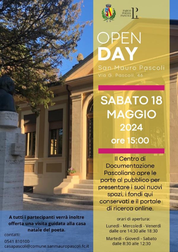 Open Day Centro di Documentazione Pascoliano