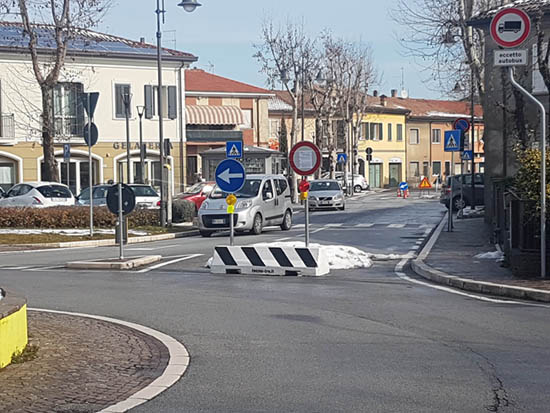 Via Matteotti chiusa