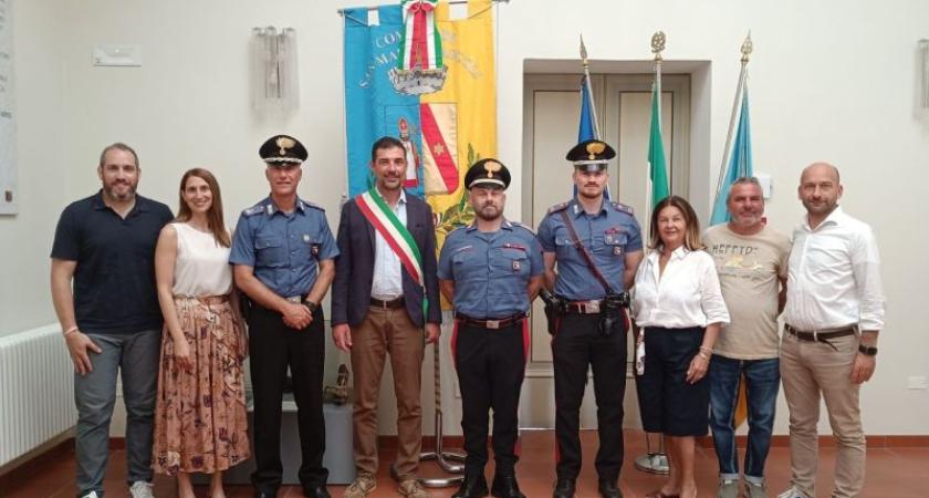 Lamministrazione comunale incontra il nuovo Comandante